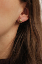 Cargar imagen en el visor de la galería, Aretes Abanico Mini